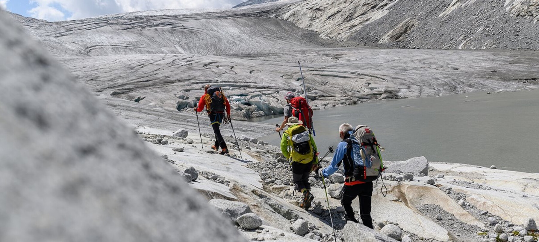 Retreating glaciers: what it means for the Alps and their communities