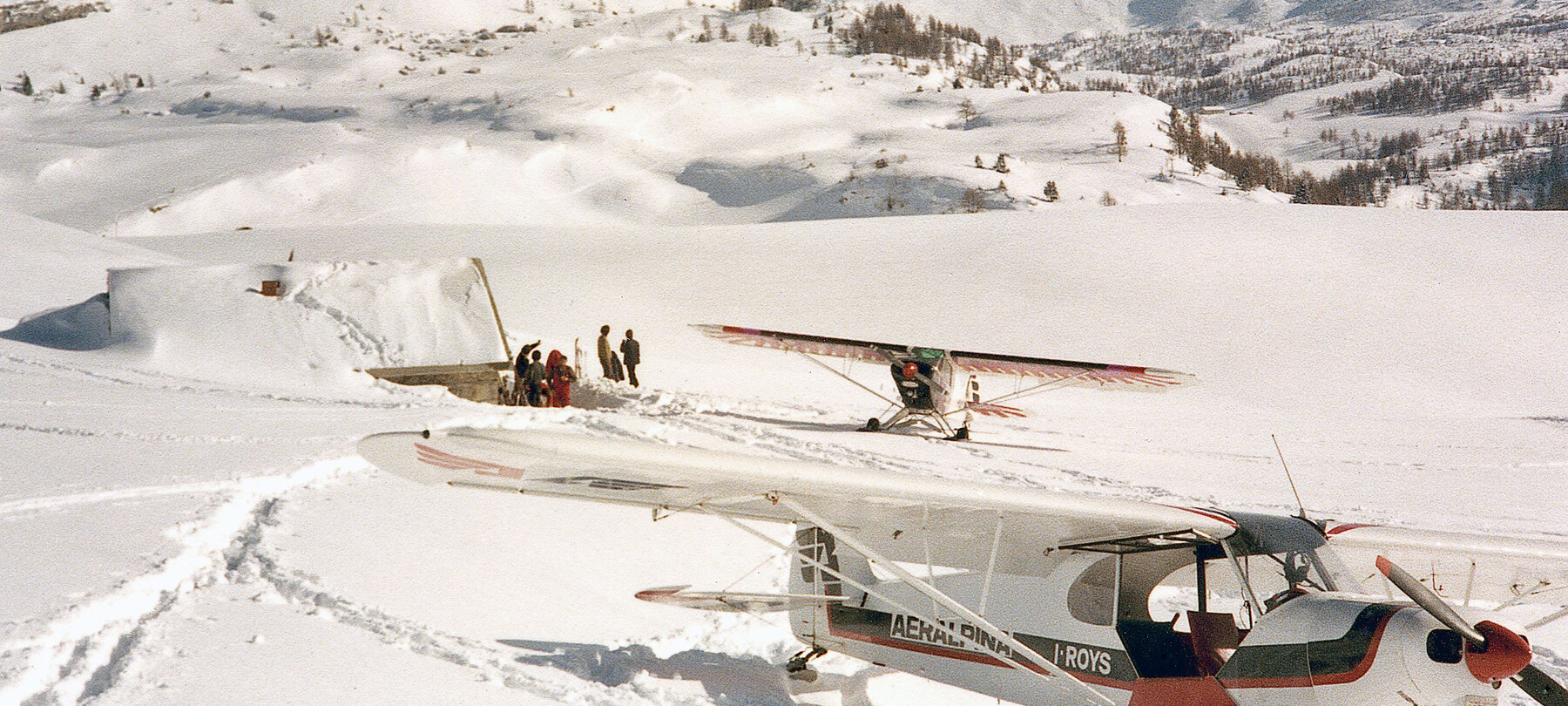 Il volo in montagna in Trentino
