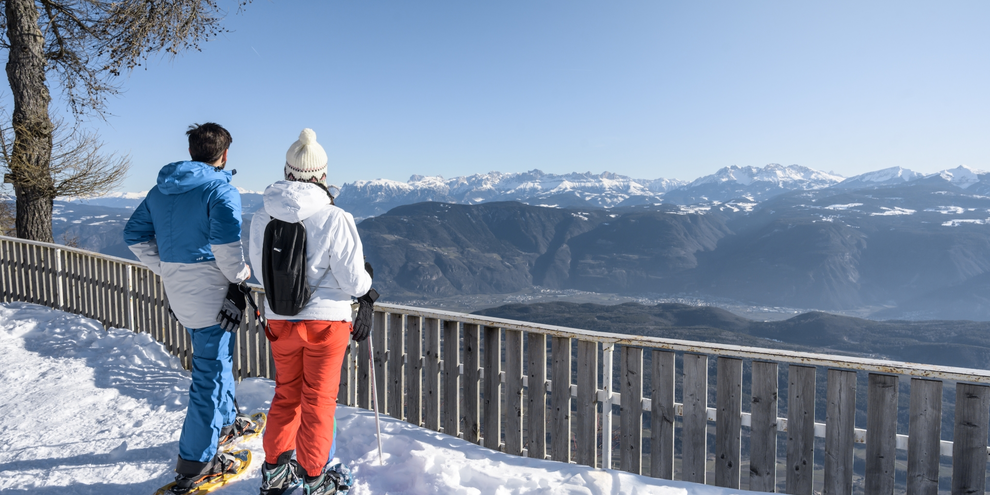 Geführte Schneeschuhwanderung, Val di Non