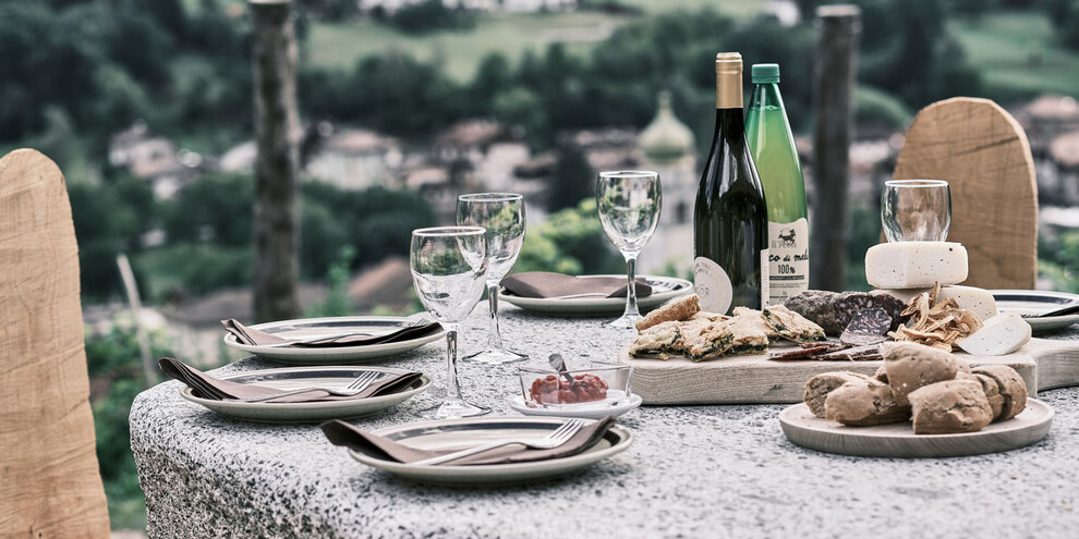 La viticoltura eroica dell'Azienda Agricola "il Petar" di Spiazzo