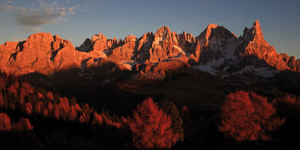 Tramonto in Val di Fiemme | © Pio Geminiani