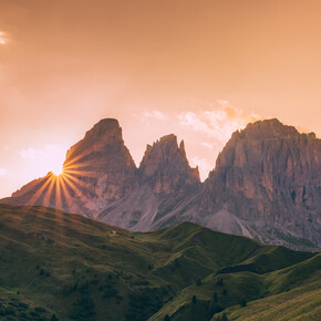 Val di Fassa - Dolomiti Sassolungo - Tramonto | © Gloria Ramirez