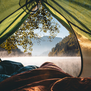 In tenda, camper o bungalow