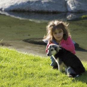 In treno con il cane | © Fototeca Trentino Sviluppo S.p.A.