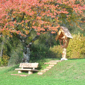 The cherry tree and the crucifix of Varena