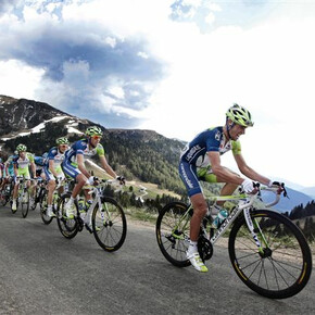 Giro d'Italia climb - Pampeago Pass
