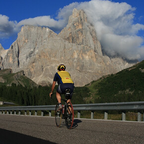 Giro d'Italia climb - Rolle Pass