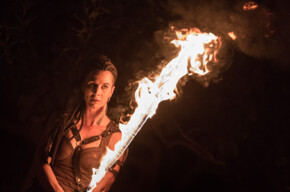 Bondone auf der Straße