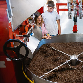 From coffee bean to cup - Caffè Adler Roasting