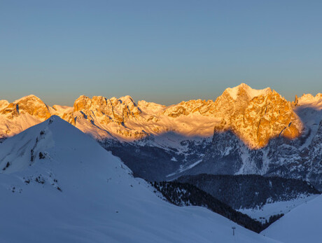 Trentino Ski Sunrise: sci all'alba al Ciampac