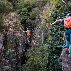 Via Ferrata Val del Rì with Alpine Guide