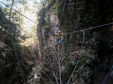 Via Ferrata Val del Rì with Alpine Guide