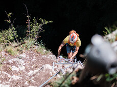 Via Ferrata Val del Rì with Alpine Guide