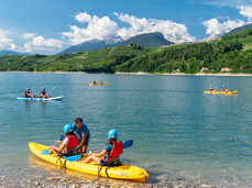 Geführte Kajaktour durch die Schluchten des Flussparks Novella