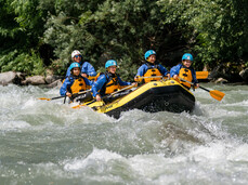 Rafting auf dem Noce-Fluss mit Trentino Wild