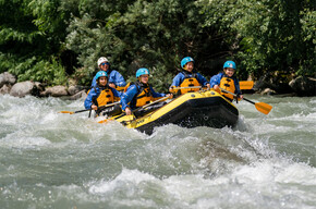 Rafting auf dem Noce-Fluss mit Trentino Wild