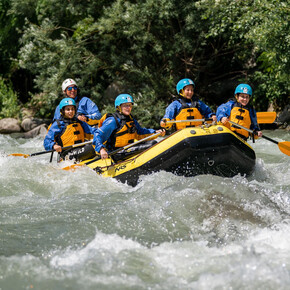 Rafting auf dem Noce-Fluss mit Trentino Wild