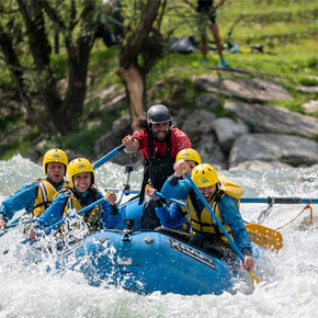 Rafting on the Noce River with X Raft