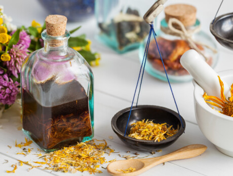 Kleines alchemistisches Labor: die Graustana-Oleolithen