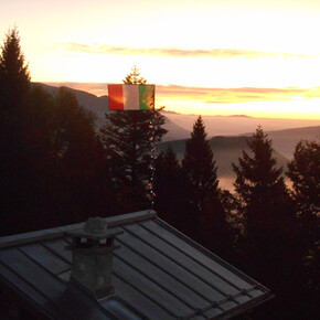 Vivi Tesino: Fonduta al tramonto alla Baita della Pace