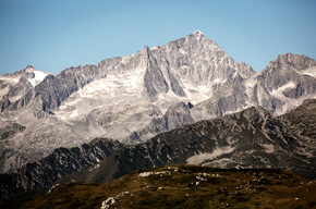 Val Rendena - Dolomiti di Brenta - Panorama da camp Centener - Adamello
