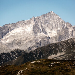 Val Rendena - Dolomiti di Brenta - Panorama da camp Centener - Adamello
