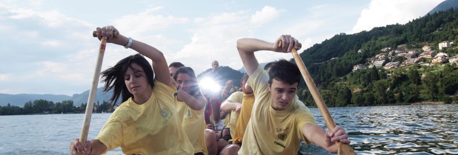 Jezioro Caldonazzo, dragon boat