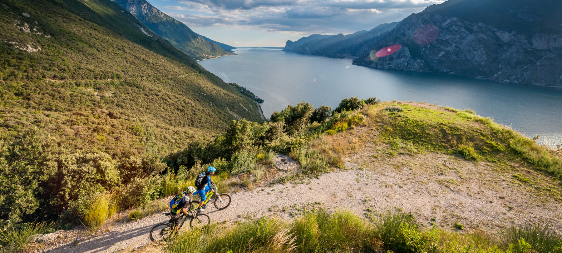 De DoGa-fietsroute: fietsen van de Dolomieten naar het Gardameer