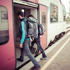 Val di Sole - Stazione dei treni - Treno