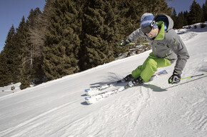 Folgaria - Passo Coe - Sciatore in pista