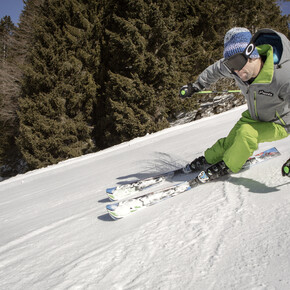 Folgaria - Passo Coe - Sciatore in pista