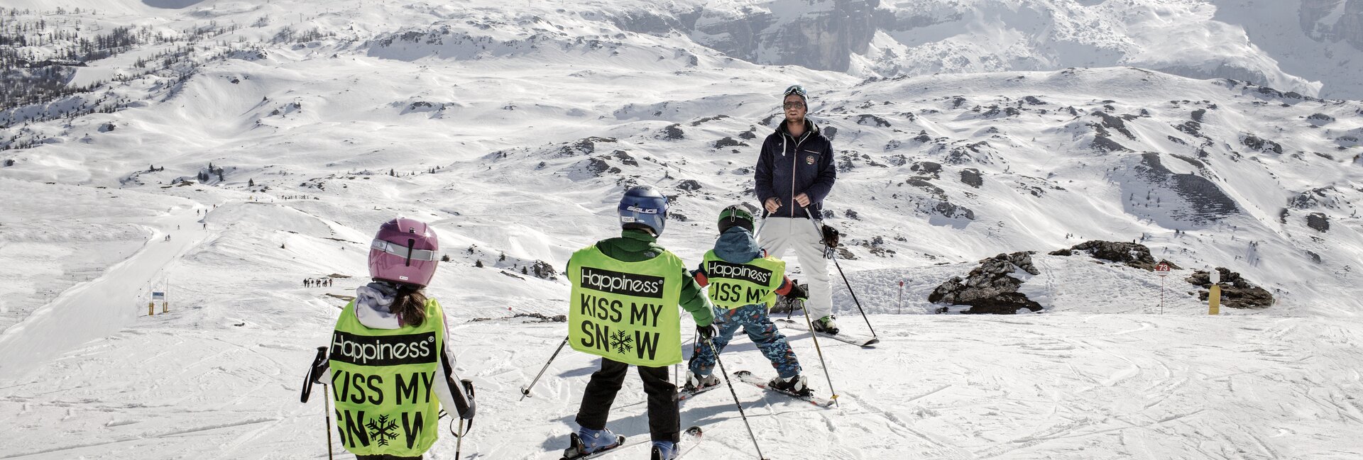 Madonna di Campiglio - Maestro di sci con bambini