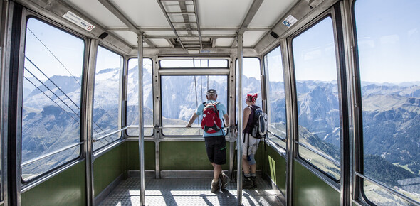 Letnie wyciągi w Dolomitach