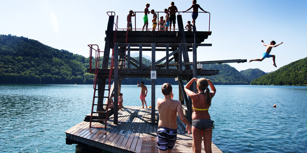 Levico See im Trentino, Kinder