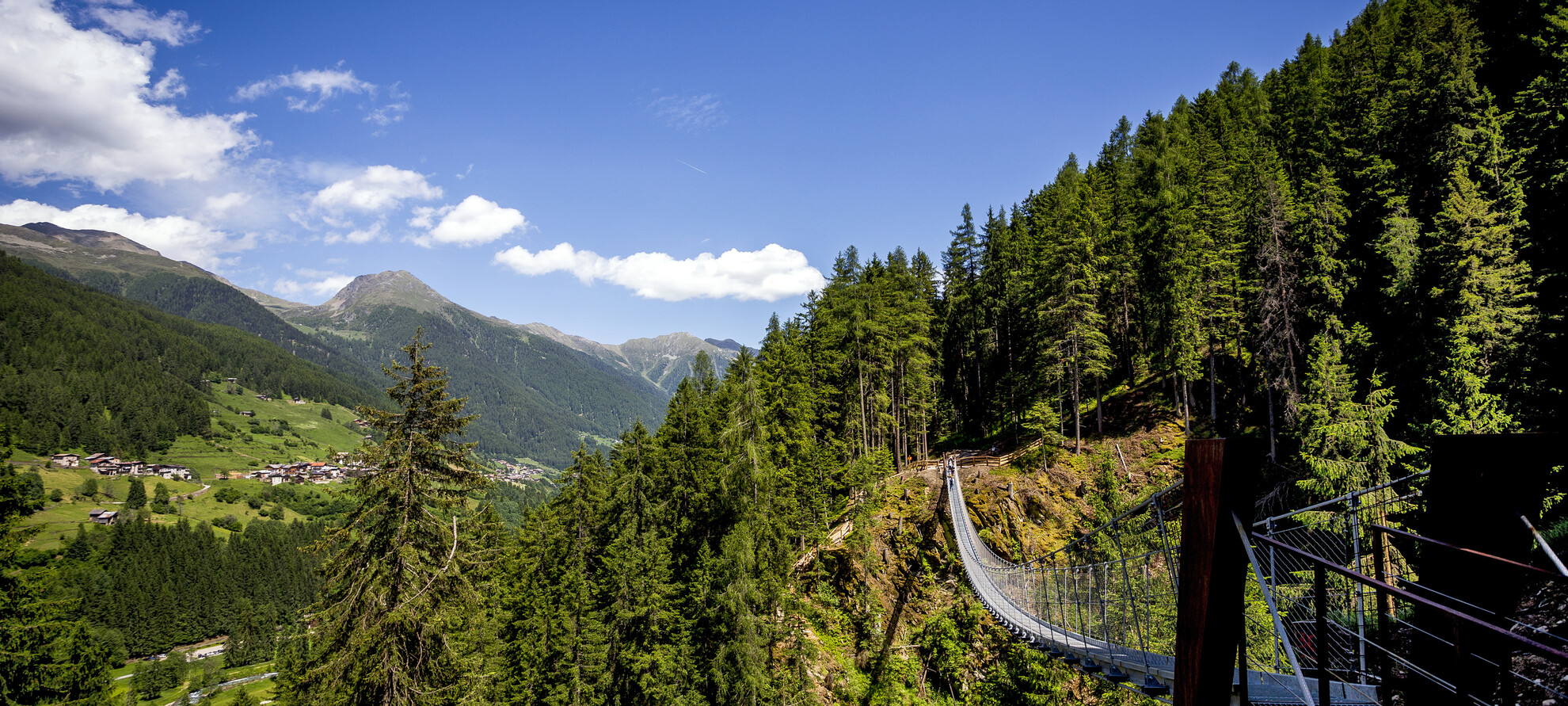 Val di Sole - Val di Rabbi - Ponte sospeso
