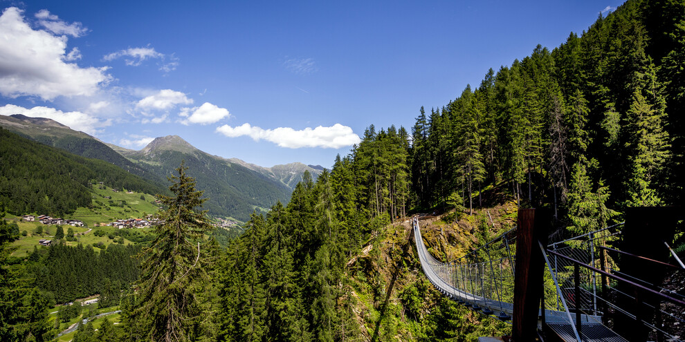 Val di Sole - Val di Rabbi - Ponte sospeso
