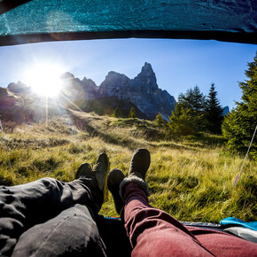 Camping im Grünen