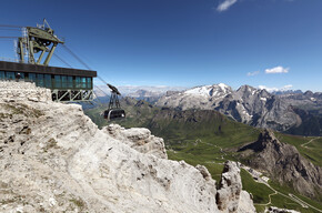 Pordoijoch Scharte - Rifugio Maria al Sass Pordoi