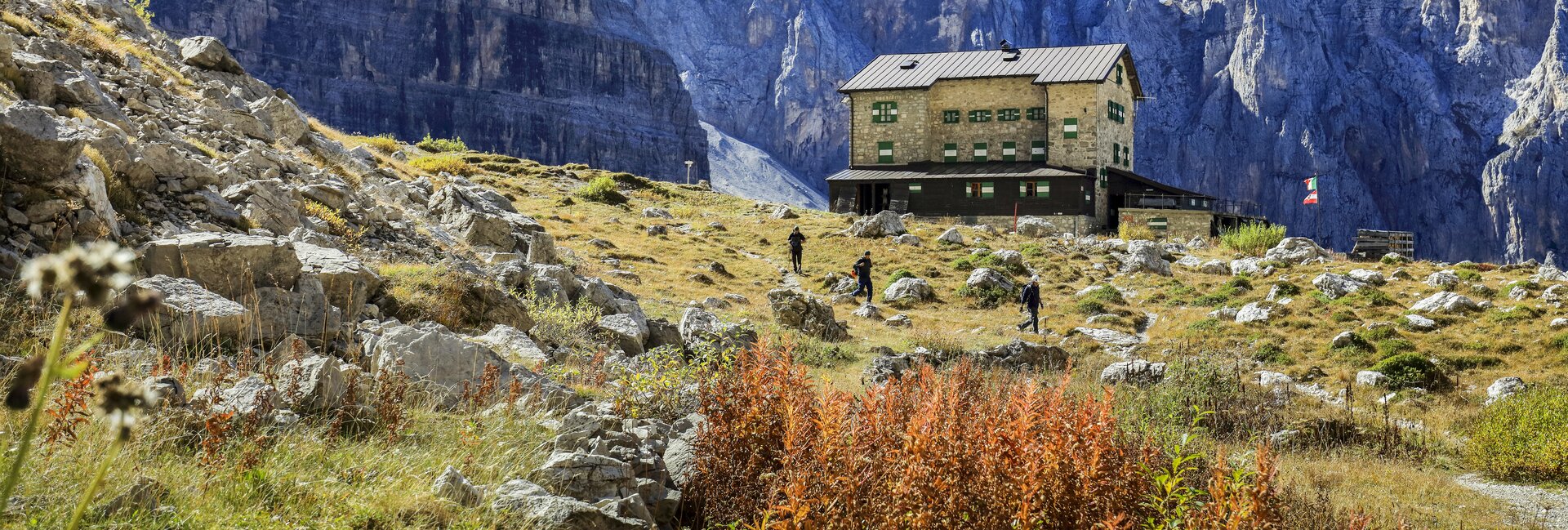 Dolomiti di Brenta, rifugio Brentei