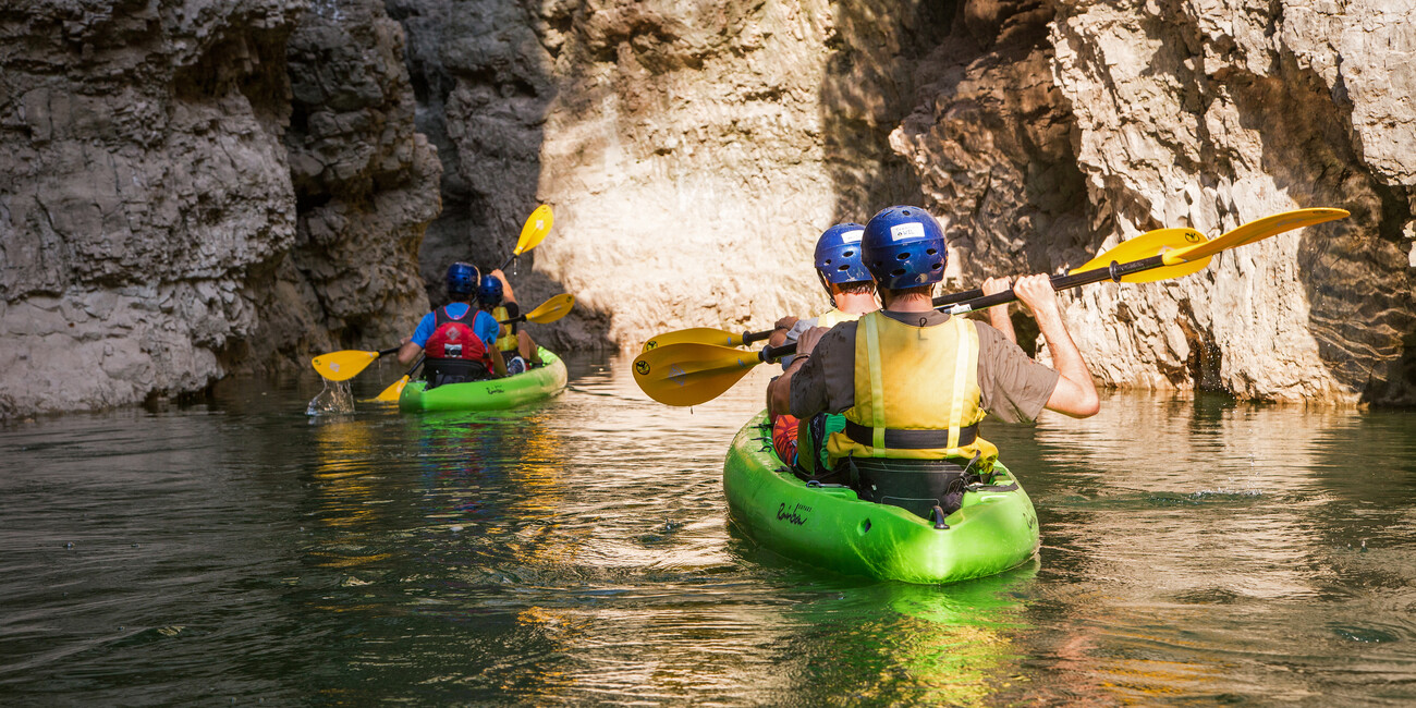 Kayak lago Santa Giustina #1