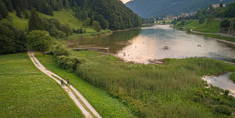 Valli Giudicarie - Lago di Roncone - Cicloturismo

