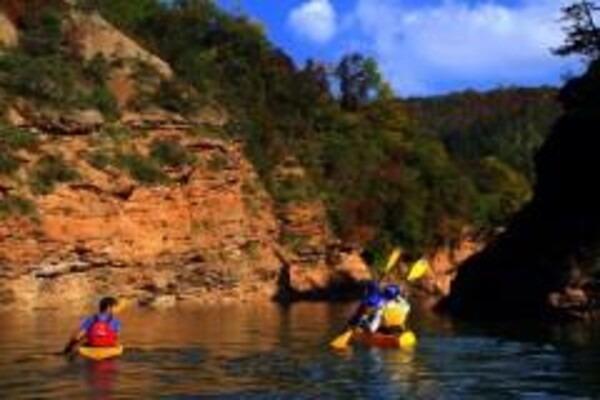 Kayak al Parco Fluviale Novella