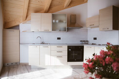 cucina con forno