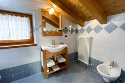 Bagno nel soggiorno appartamento el retel