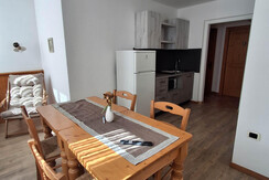 Cucina soggiorno appartamento la brenta