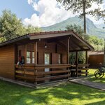 Foto di Bungalow in legno