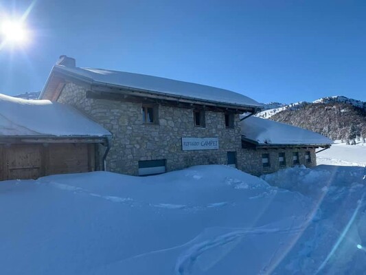 Rifugio Campei inverno