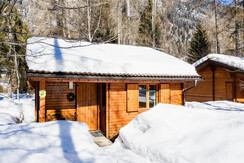 Chalet inverno giorno