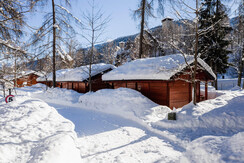 Chalet inverno giorno