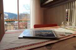 dettaglio camera arancio